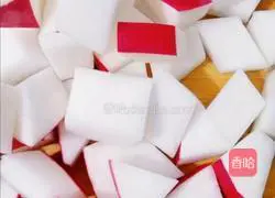 Illustration of how to make stewed radish with potatoes 1