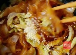 白菜炒粉条的做法图解11