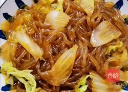 白菜炒粉条的做法图解12