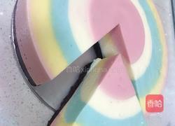 彩虹奶酪慕斯蛋糕的做法图解18
