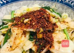 油泼辣子小面片的做法图解7