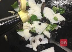 木耳炒山药的做法图解4