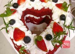 心形红丝绒蛋糕的做法图解25