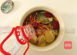 一人食|鲍鱼虫草花炖鸡汤的做法图解6