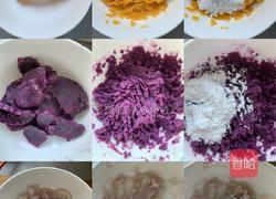 酒酿桂花三色芋圆的做法图解4