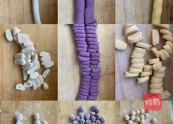 酒酿桂花三色芋圆的做法图解7