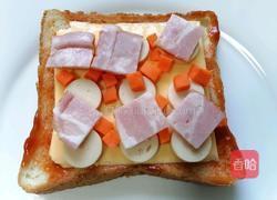 吐司培根披萨的做法图解9