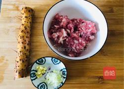 超级滑嫩的山药蒸肉饼,宝宝最爱的做法图解1