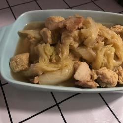 大白菜炖冻豆腐的做法[图]