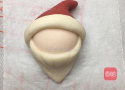 让你爱不释手停不下来的零食小馒头～圣诞老人的做法图解7