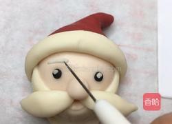 让你爱不释手停不下来的零食小馒头~圣诞老人的做法图解16