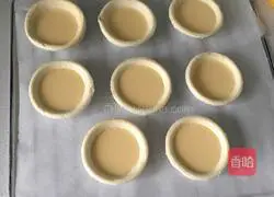 Illustration of how to make egg tarts 2