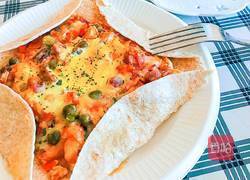 高颜值低卡北非蛋可丽饼的做法图解6