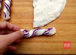 紫薯扭扭酥的做法图解11