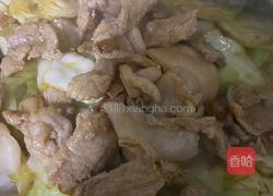 甘蓝菜炒五花肉的做法图解6
