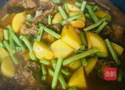 土豆豆角烧鸡肉的做法图解8