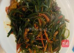海带胡萝卜炒肉的做法图解10