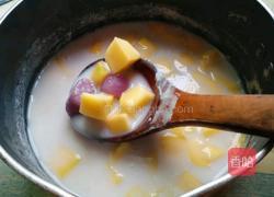 芒果紫薯奶香芋圆的做法图解11