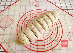 黑芝麻心形煎饼的做法图解7