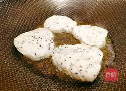 黑芝麻心形煎饼的做法图解11