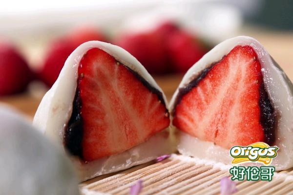 传统草莓大福
