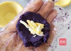 拉丝紫薯酥的做法图解4