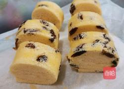 奶油提子蛋糕卷的做法图解17