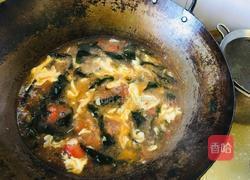 海菜番茄酱鸡蛋汤的做法图解7