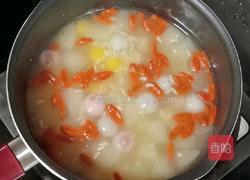 雪梨酒酿圆子的做法图解9