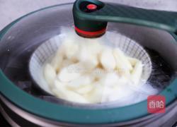 山药酒酿小圆子的做法图解2