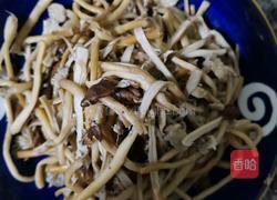 香辣茶树菇的做法图解3