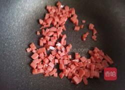 花朵午餐肉饭团的做法图解3