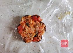 花朵午餐肉饭团的做法图解11