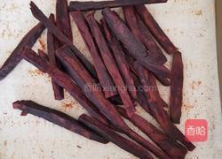 烤紫薯条的做法图解5