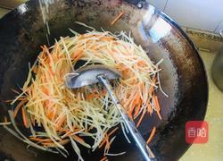 醋溜土豆胡萝卜丝的做法图解4