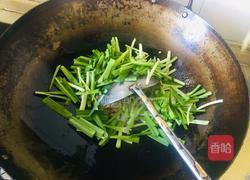 豆皮炒韭菜的做法图解4