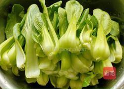 香菇上海青的做法图解1