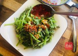 炝拌蒸茼蒿的做法图解7