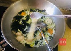海菜鱼丸汤的做法图解4