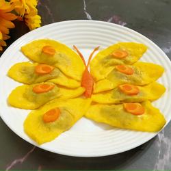 蝴蝶肉蛋饺的做法[图]