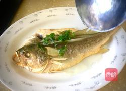 清蒸生抽大黄鱼的做法图解5