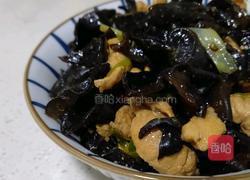 黑木耳炒肉的做法图解6