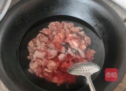 农家铁锅炖笨鸡的做法图解2