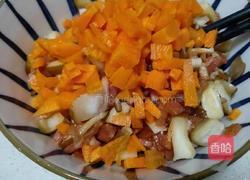 香菇蒸肉末的做法图解3