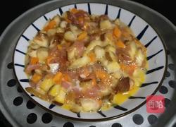 香菇蒸肉末的做法图解6