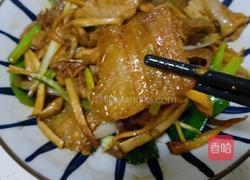 杏鲍菇炒腊肉的做法图解5