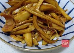 杏鲍菇炒肉肠的做法图解5