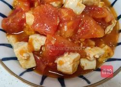 番茄炒豆腐的做法图解5