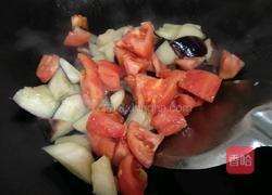 茄子炒番茄的做法图解3