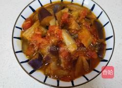 茄子炒番茄的做法图解6
